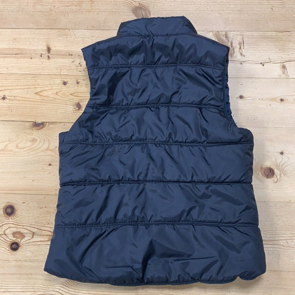 American Eagle Outfitters Ladies XS Navy Blue Puffer Vest Nylon Fleece Lined - Picture 5 of 8